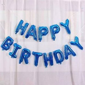 13 happy birthday blue foil letter balloon bal samrat original imaftfjuwjnemaqc