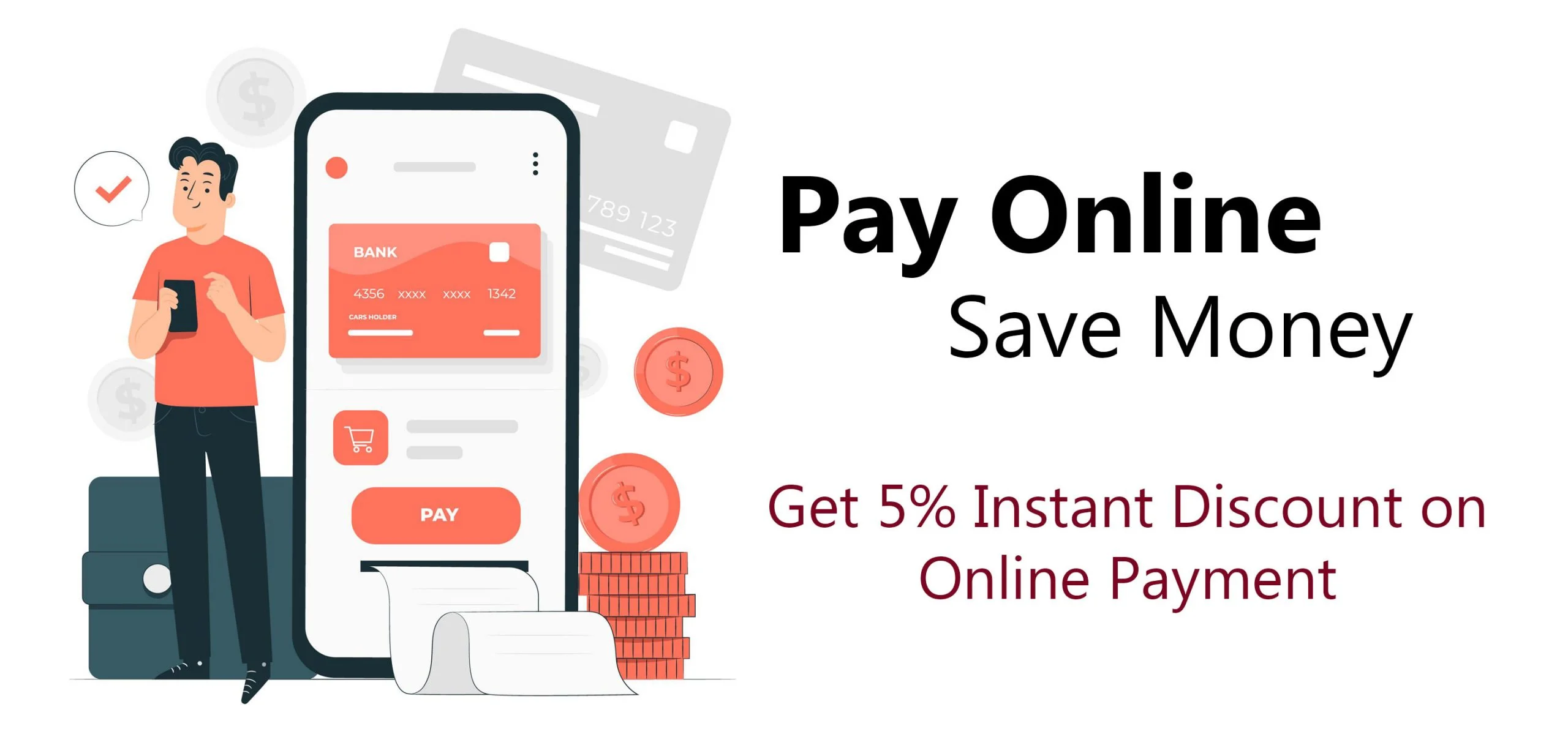 Pay Online Save Money