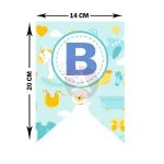 baby shower banner size