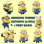 Minions Theme Cutouts