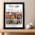 Google Search Page Customised Premium Quality Wall Frame