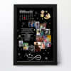 Premium Quality Customised Wall Photo Frame With Calender For Birthday / Anniversary